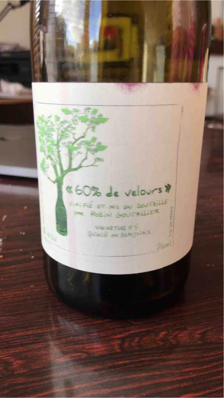 60 % de velours Vin Nature #5 - Robin Goutallier - Robin Goutallier 
