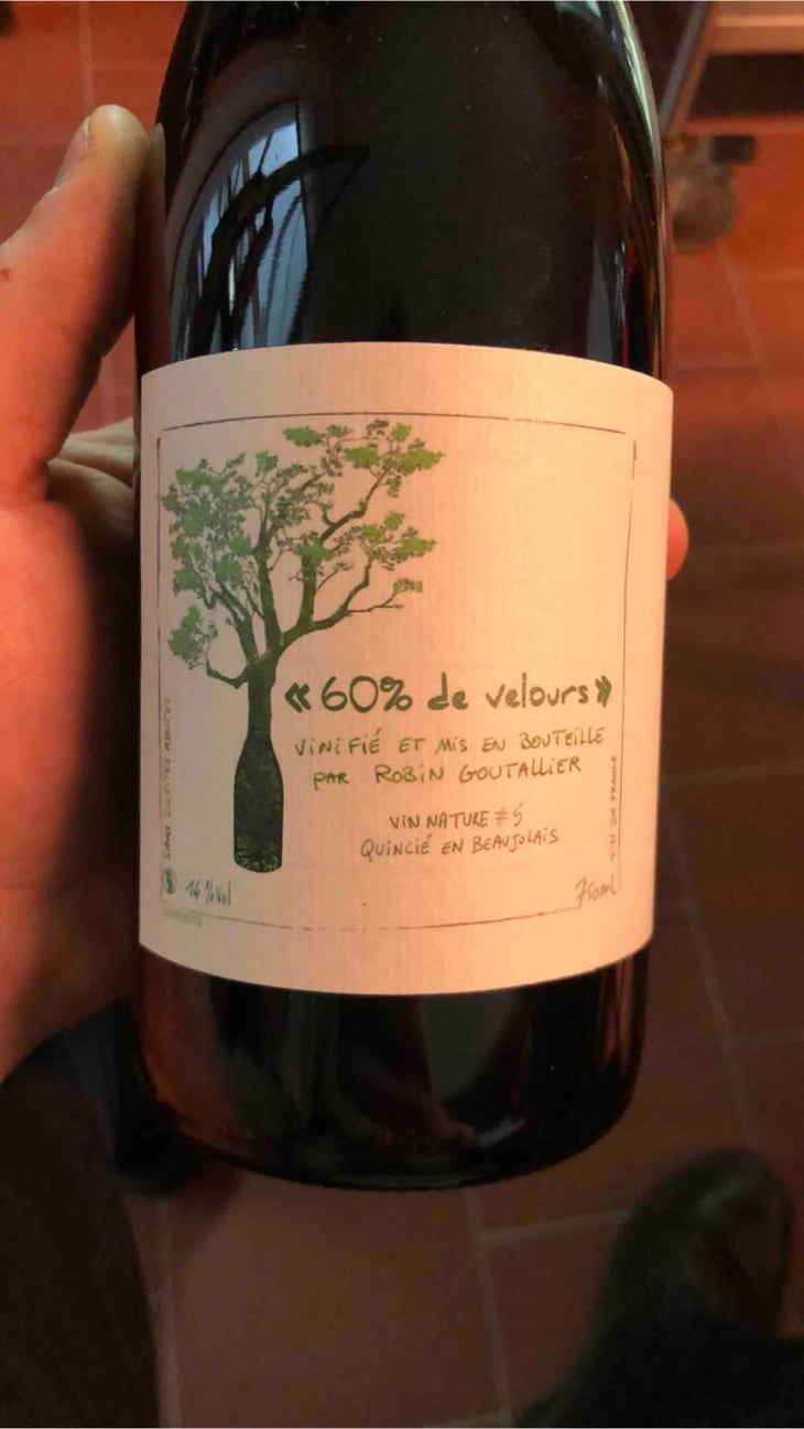 60 % de velours Vin Nature #5 - Robin Goutallier - Robin Goutallier 