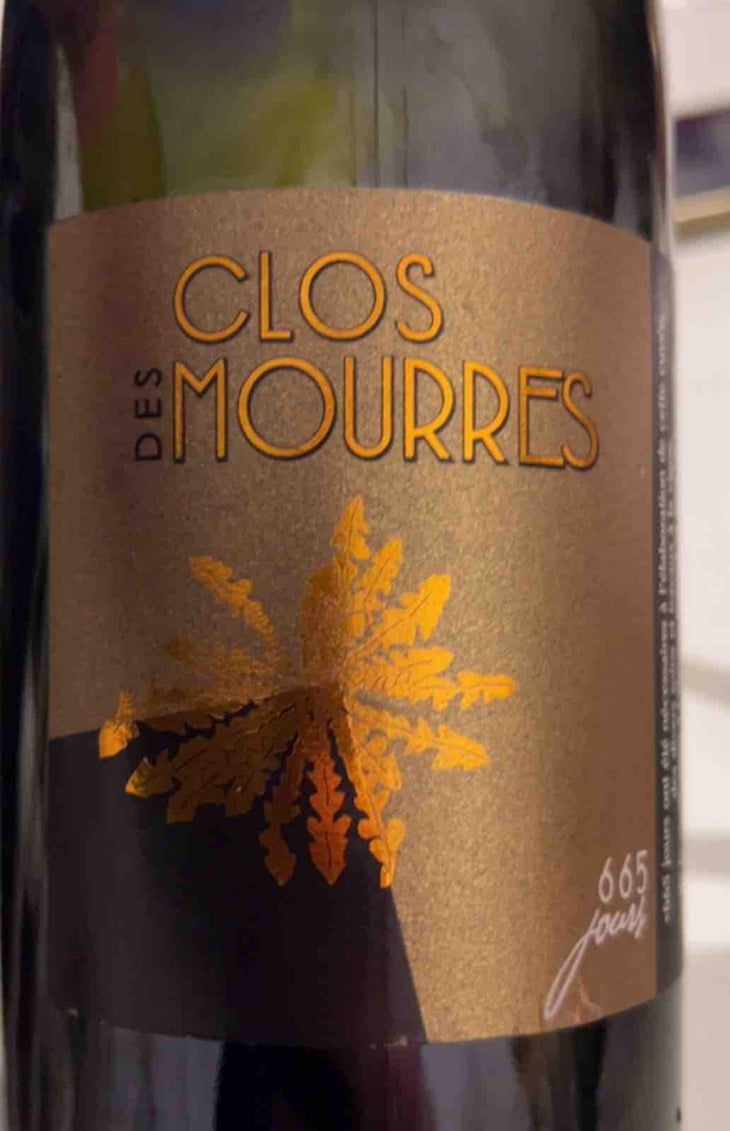 665 Jours blanc - Clos des Mourres - Ingrid & Jean-Philippe Bouchet 