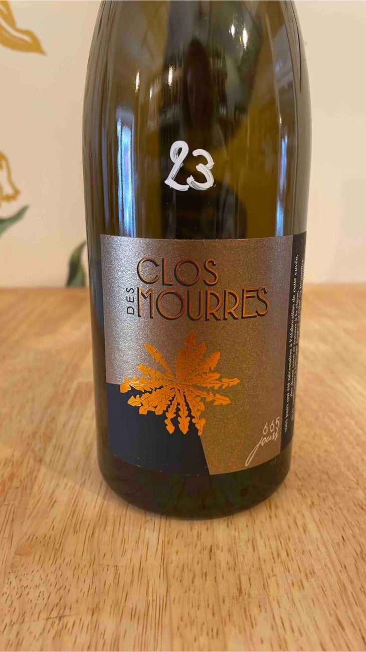 665 Jours blanc - Clos des Mourres - Ingrid & Jean-Philippe Bouchet 