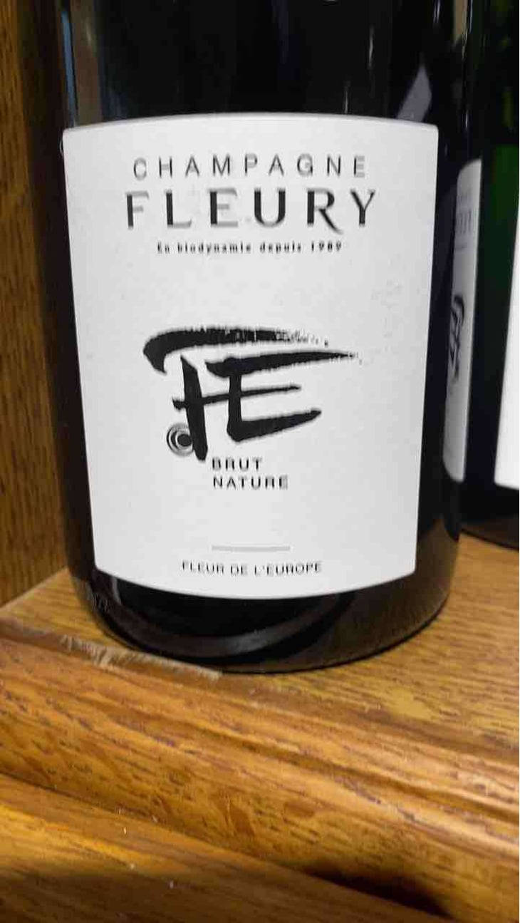Fleur de l'Europe Brut - Champagne Fleury - Morgane, Jean-Sébastien & Benoit Fleury 