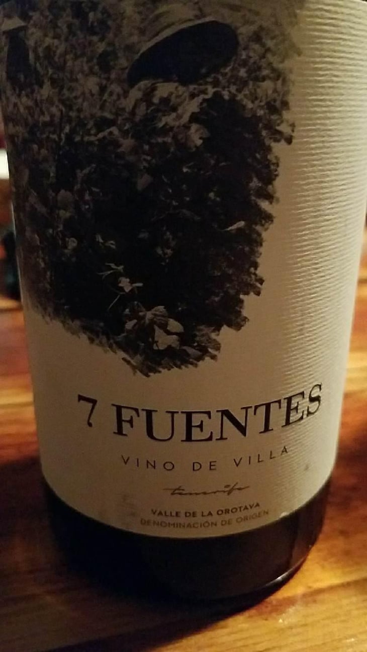 7 Fuentes - Bodegas Suertes Del Marques - Jonatan Garcia Lima & Luis Seabra 
