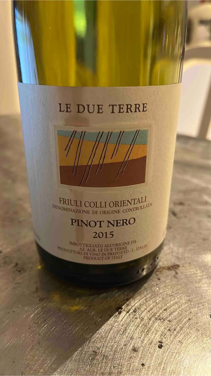 Pinot Nero - Le Due Terre - Silvana Forte, Flavio e Cora Basilicata 