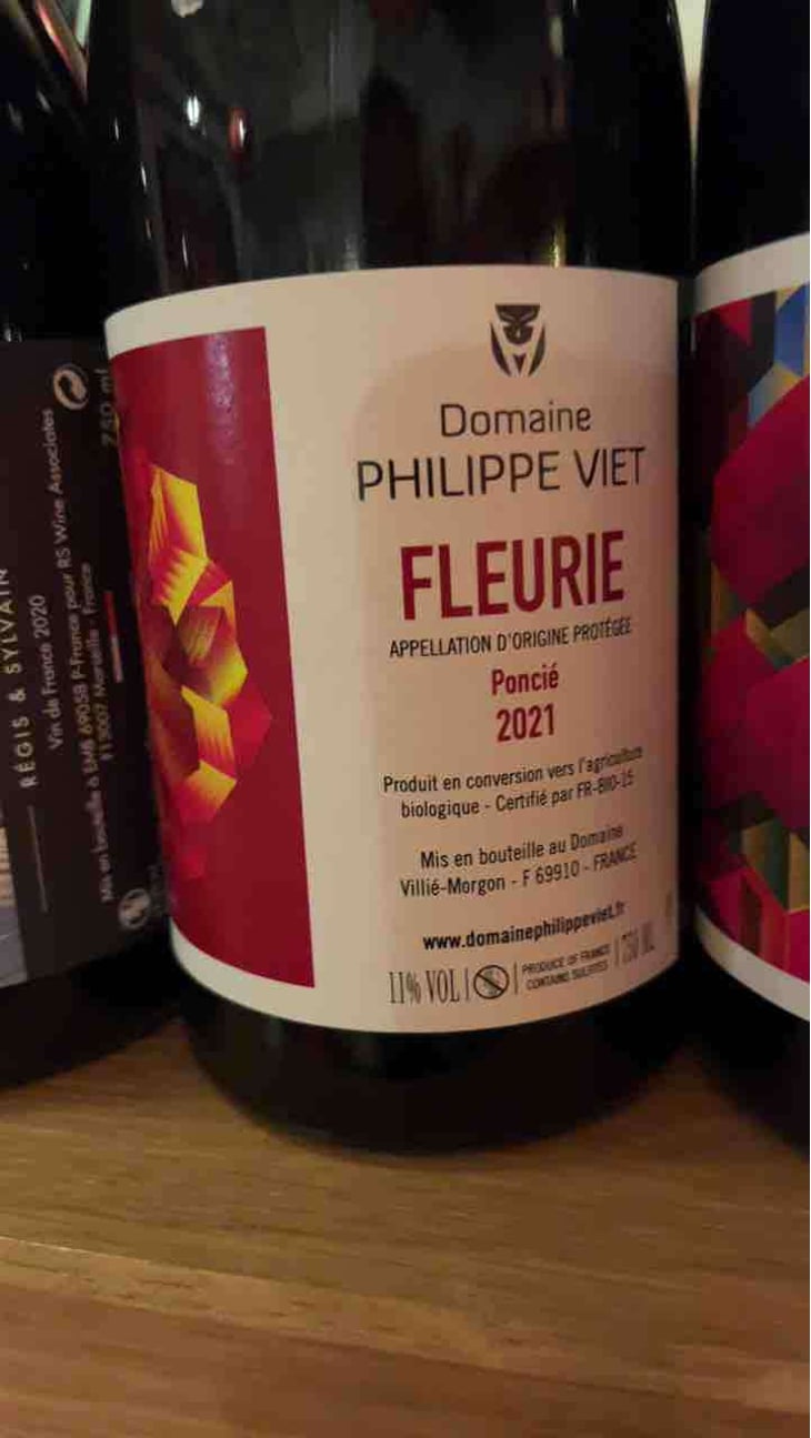 Regnie Haute Ronze - Domaine Philippe Viet - Philippe Viet -2021