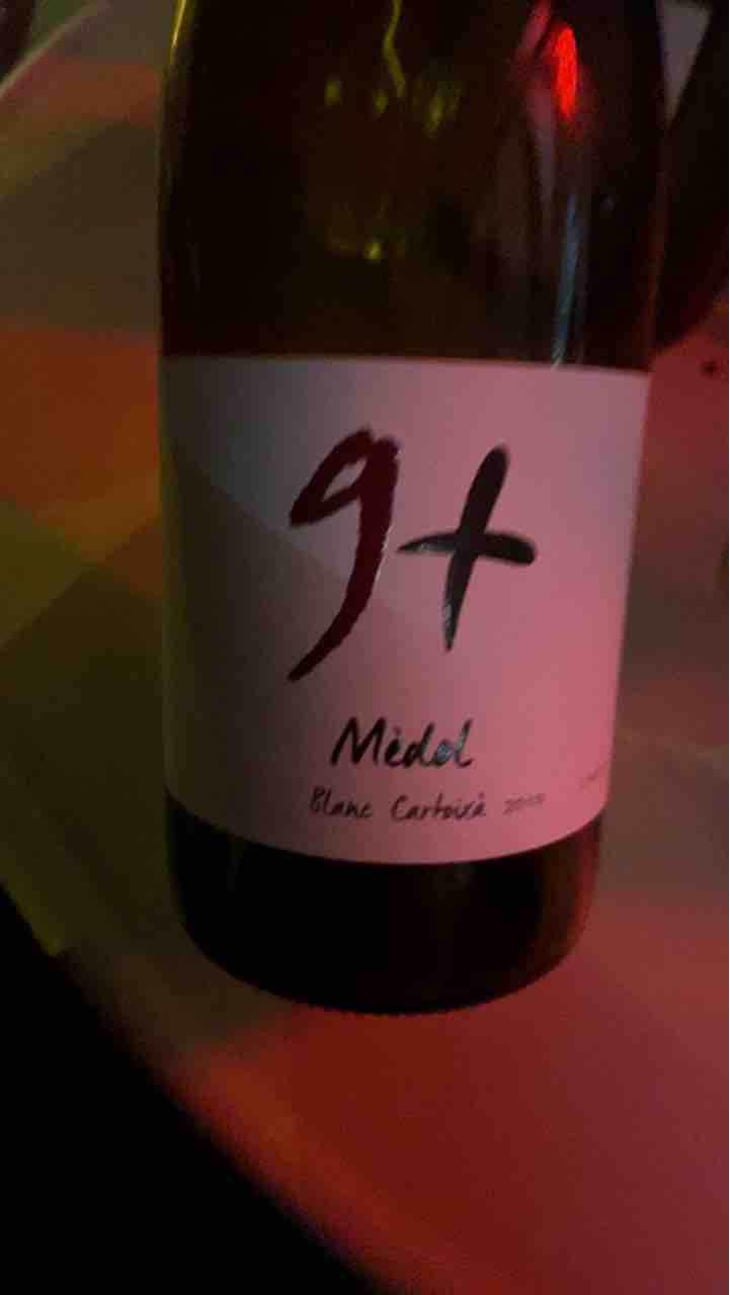 9+ Mèdol Blanc Cartoixà - Celler 9+ - Moises Virgili i Rovira 