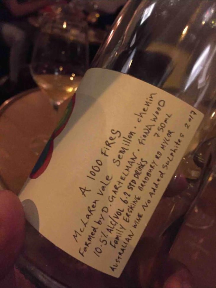 A 1000 Fires - Jauma Wine - Denise & James Erskine 