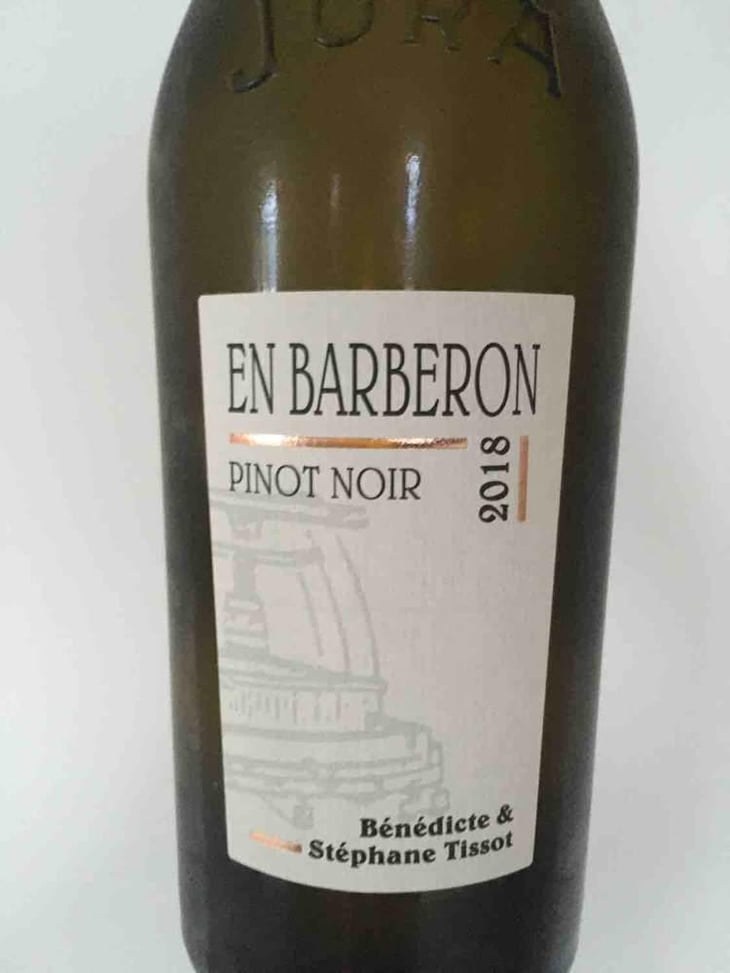En Barberon Pinot Noir - Domaine André & Mireille Tissot - Bénédicte & Stéphane Tissot -2019
