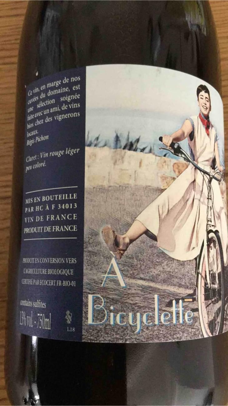À Bicyclette - Domaine Ribiera - Christine & Régis Pichon 