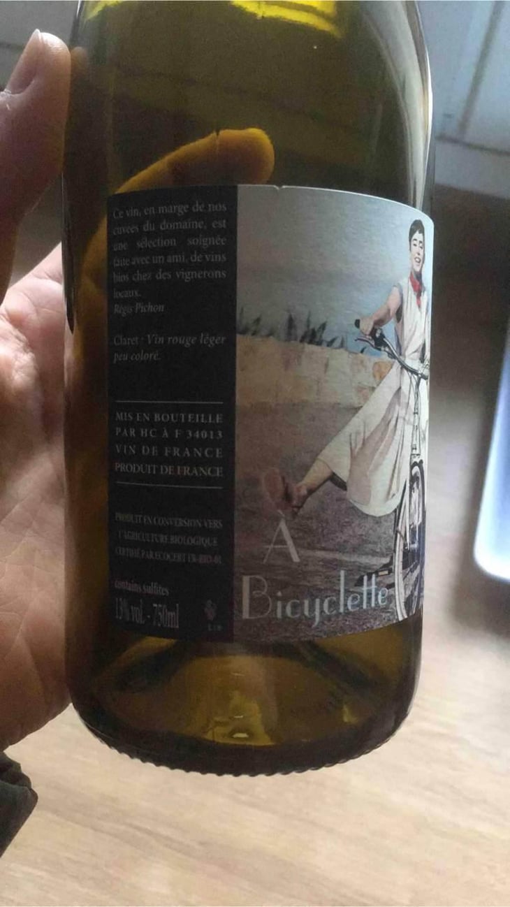 À Bicyclette - Domaine Ribiera - Christine & Régis Pichon 
