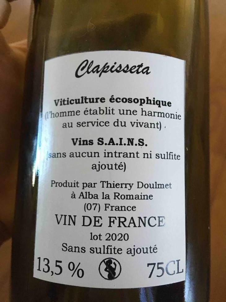 Clapisseta - Vignobles Doulmet - Domaine Du Fils D'Eole - Thierry & Rémy Doulmet 