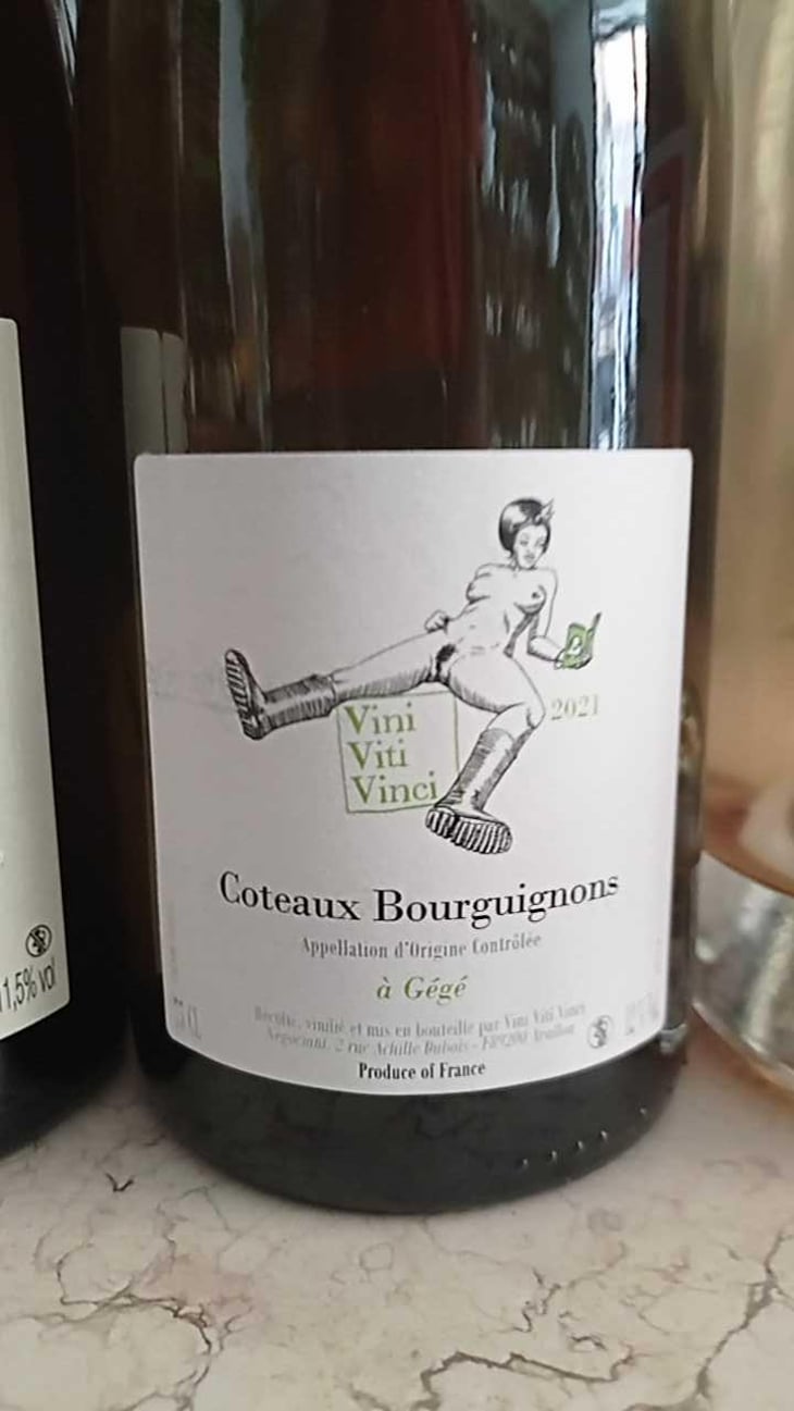 À Gégé (blanc) - Vini Viti Vinci - Nicolas Vauthier "Kikro" -2019