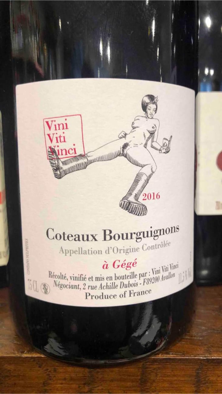 À Gégé - Rouge - Vini Viti Vinci - Nicolas Vauthier "Kikro" 