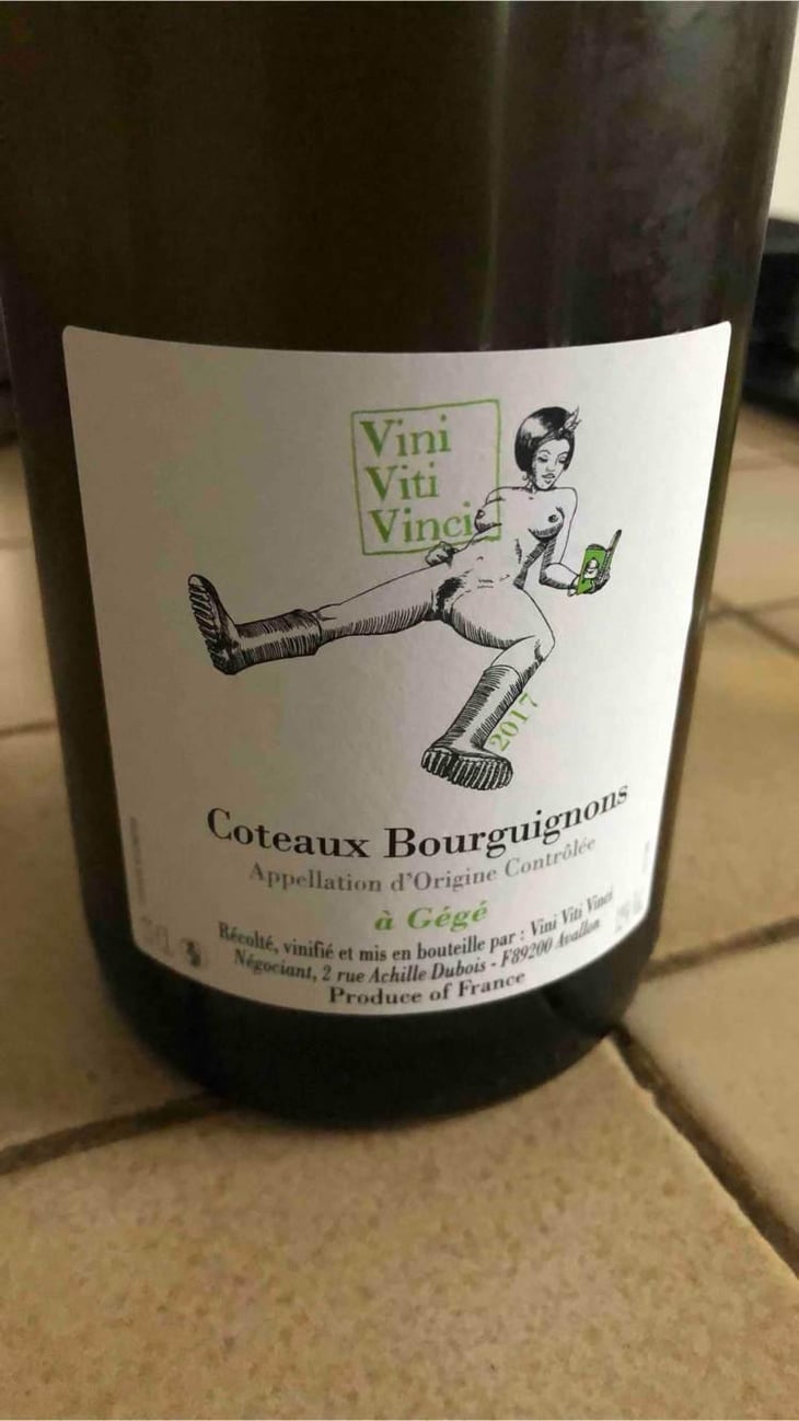 À Gégé - Rouge - Vini Viti Vinci - Nicolas Vauthier "Kikro" 