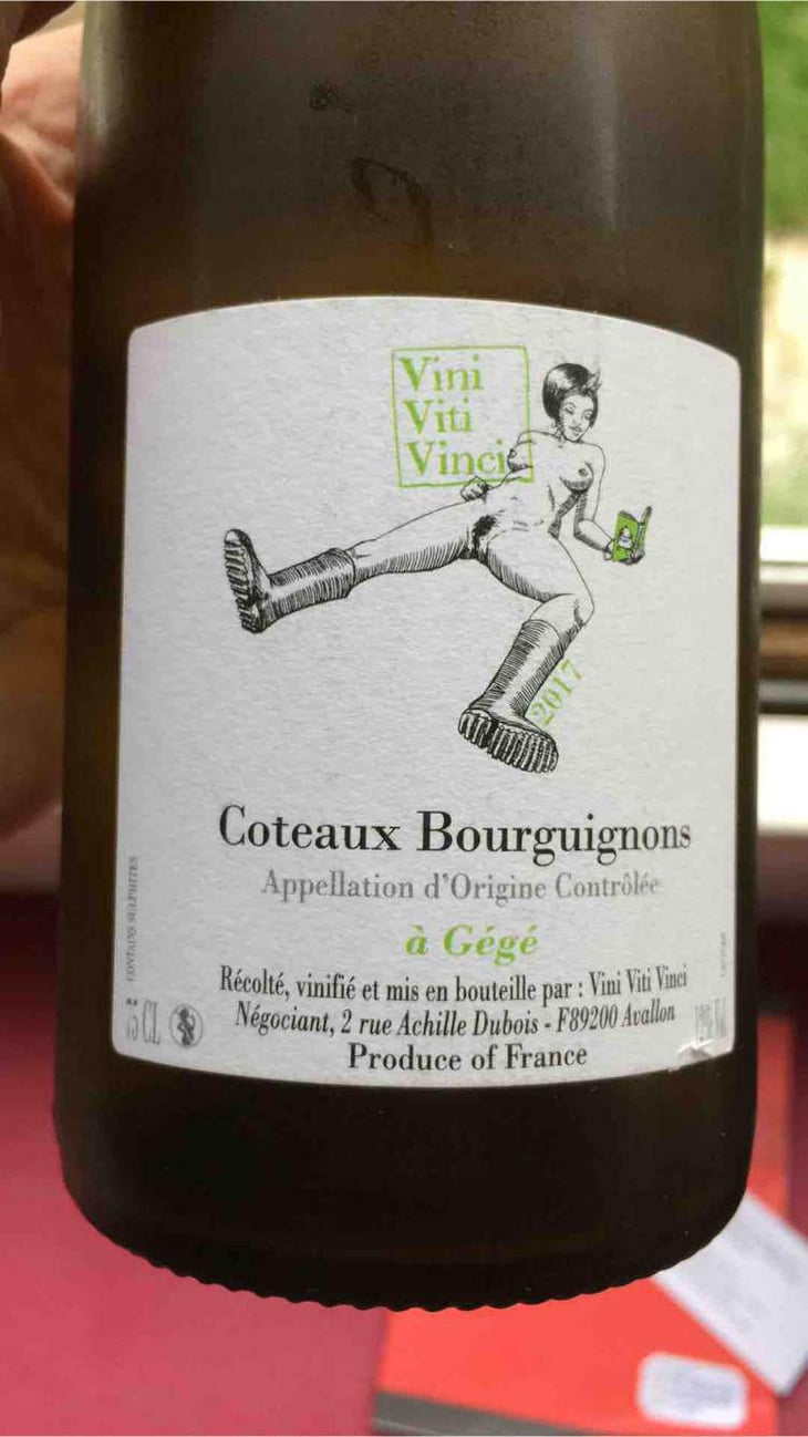 À Gégé - Rouge - Vini Viti Vinci - Nicolas Vauthier "Kikro" 