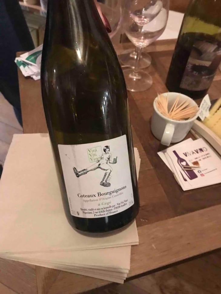 À Gégé - Rouge - Vini Viti Vinci - Nicolas Vauthier "Kikro" 