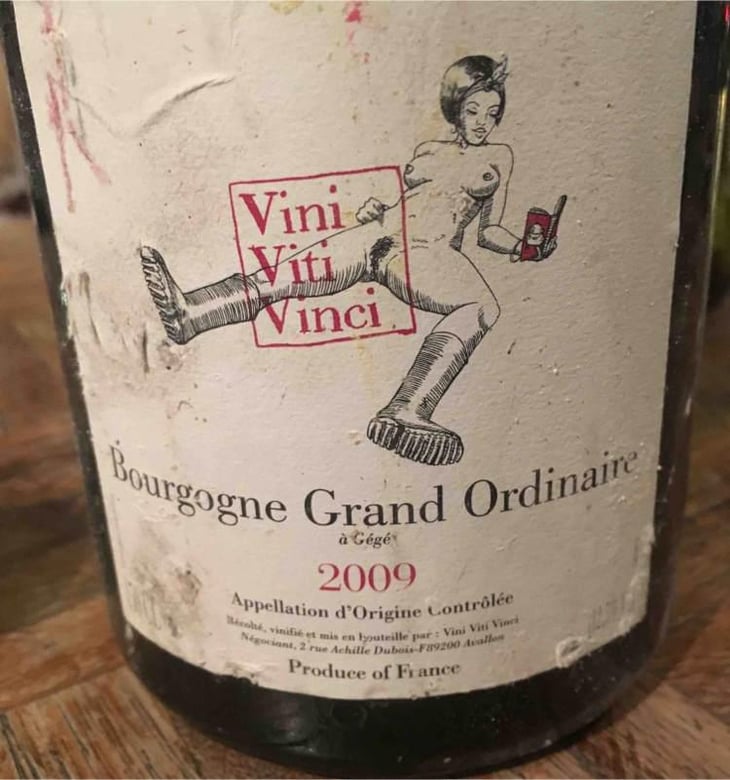 À Gégé - Rouge - Vini Viti Vinci - Nicolas Vauthier "Kikro" 