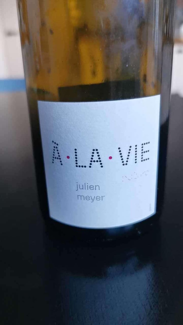 À La Vie - Domaine Julien Meyer - Patrick Meyer -2020