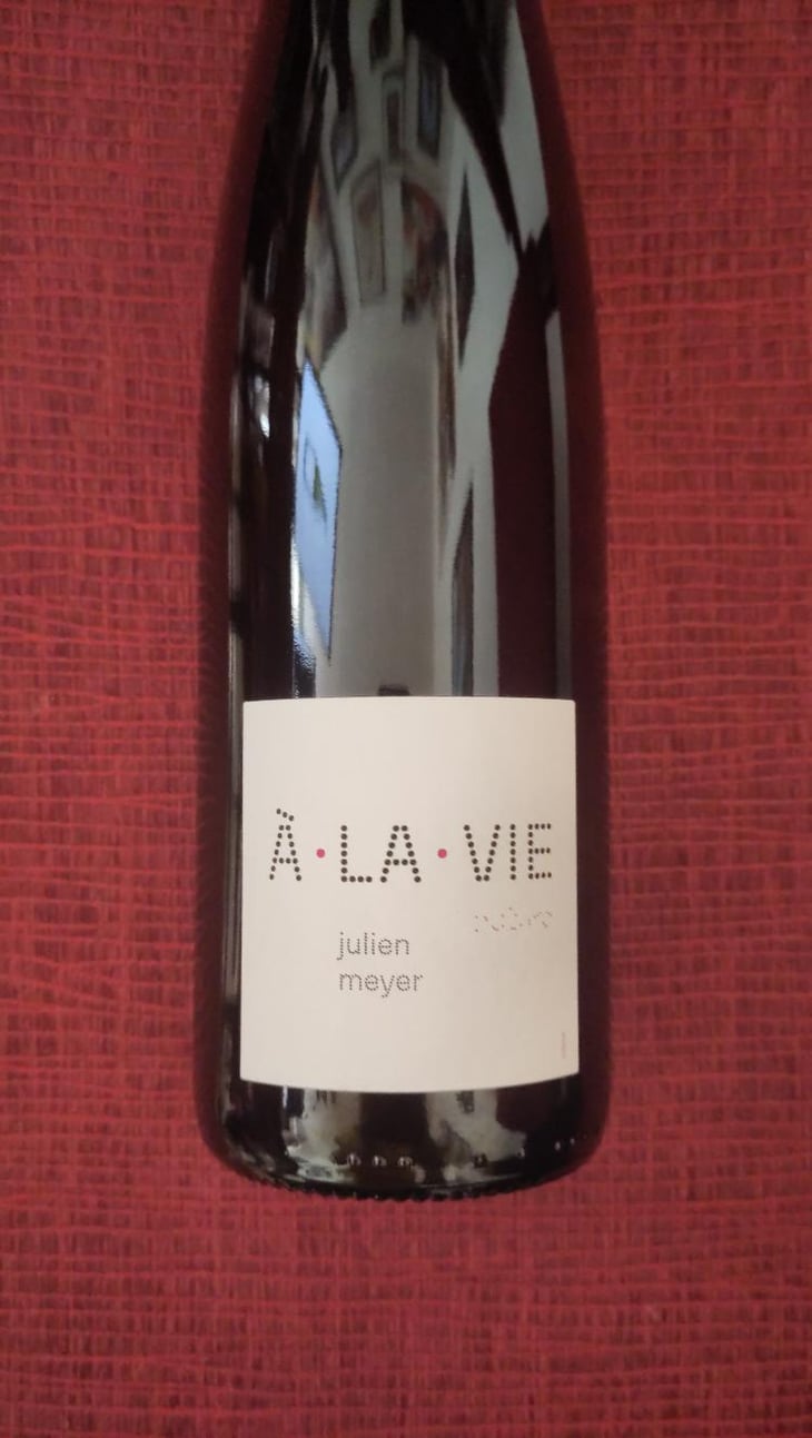 À La Vie - Domaine Julien Meyer - Patrick Meyer -2020