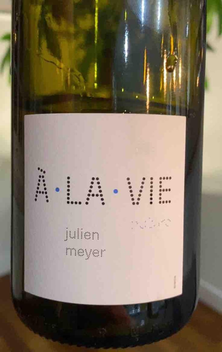 À La Vie - Domaine Julien Meyer - Patrick Meyer -2020
