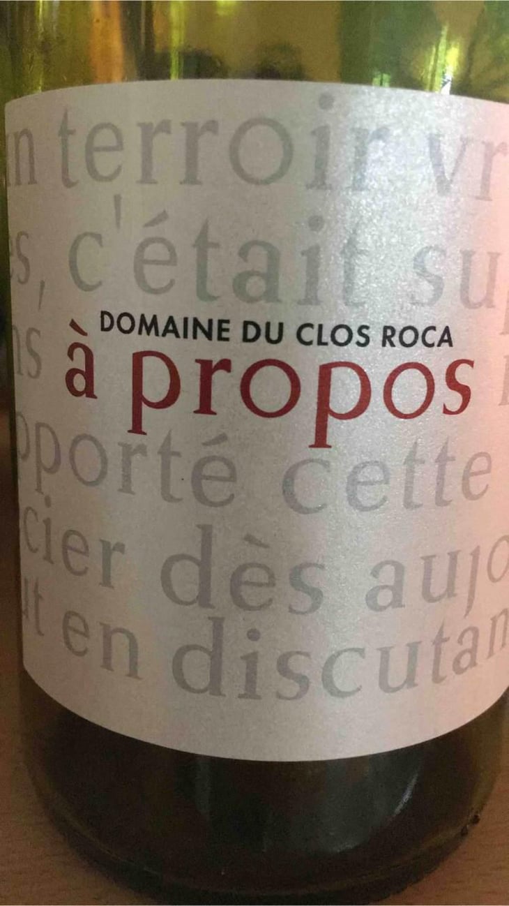 À Propos - Domaine du Clos Roca - Louis Aleman 