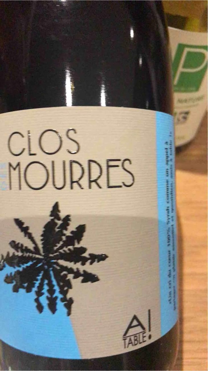 À Table! - Clos des Mourres - Ingrid & Jean-Philippe Bouchet 