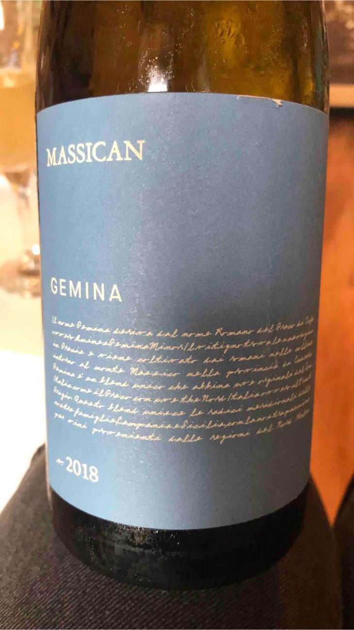 Gemina - Calistoga, CA - Massican 