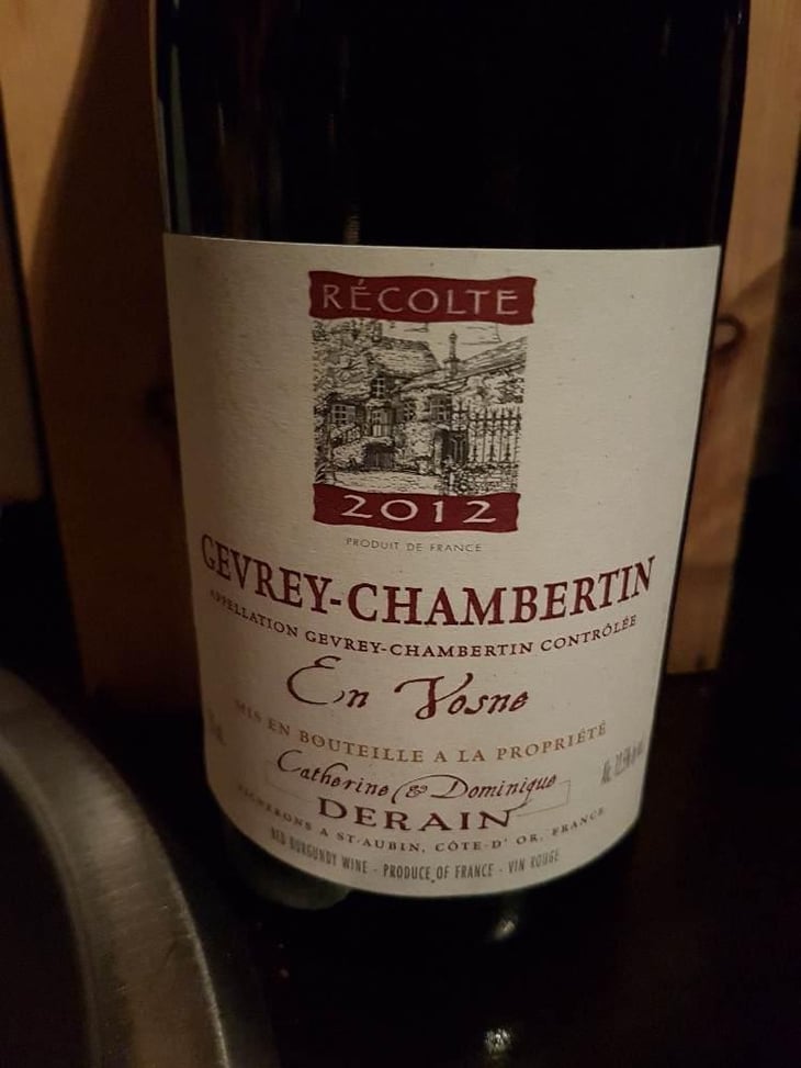 En Vosne - Domaine Derain - Julien Altaber & Carole Shwab, Domique Derain 
