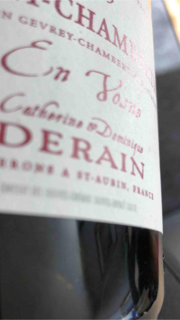 En Vosne - Domaine Derain - Julien Altaber & Carole Shwab, Domique Derain 