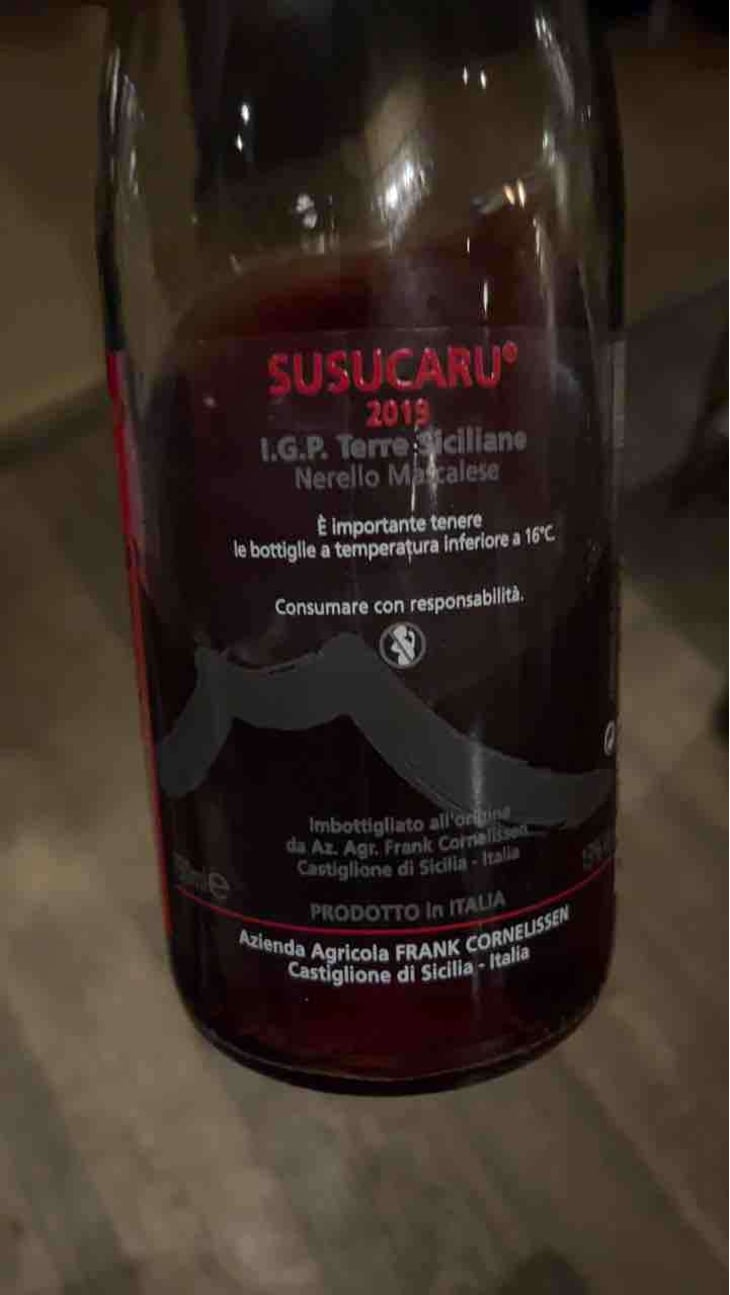 Susucaru Rosato - Azienda Agricola Frank Cornelissen - Frank Cornelissen -2020