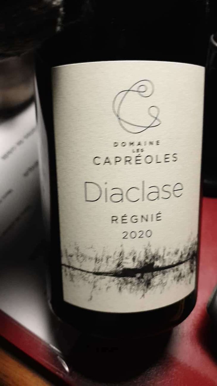 Diaclase Regnié - Domaine Des Capréoles - Cédric & Catherine Lecareux 