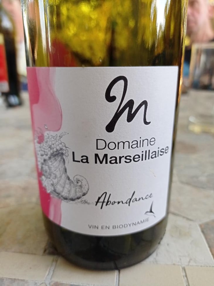 Abondance - Domaine La Marseillaise - Fabienne & Pierre Sautou -2022