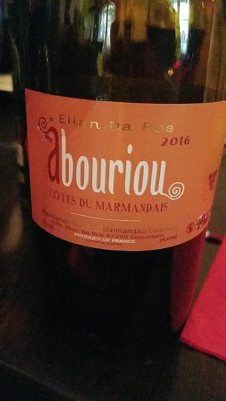 Abouriou - Elian Da Ros - Sandrine et Elian Da Ros 