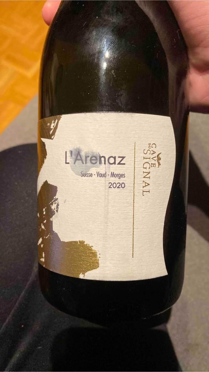 L’Arenaz - Cave du Signal - Lionel & Aude Widmer -2020