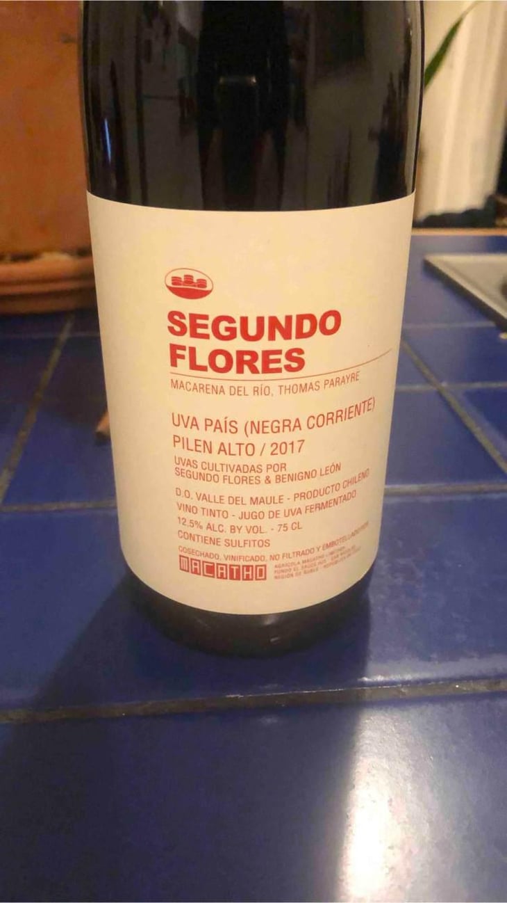 Segundo Flores - Agricola Macatho - Macarena Del Rio & Thomas Parayre 