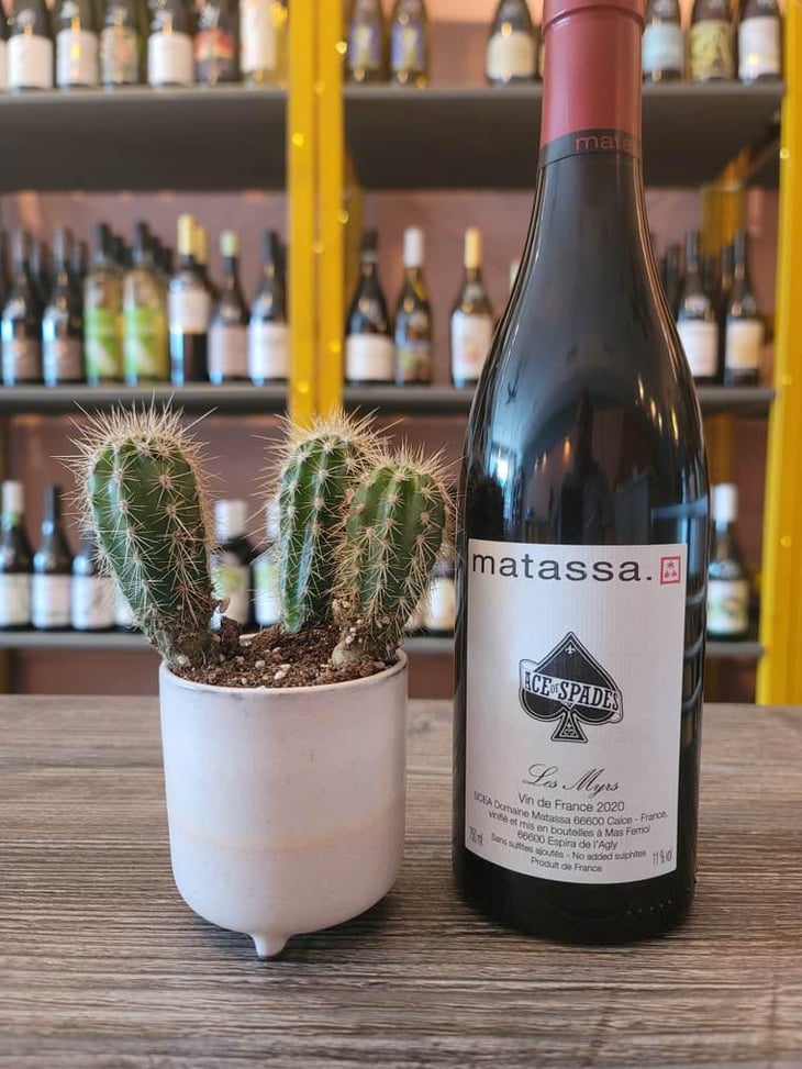 Ace Of Spades Les Myrs - Domaine Matassa - Tom Lubbe -2019