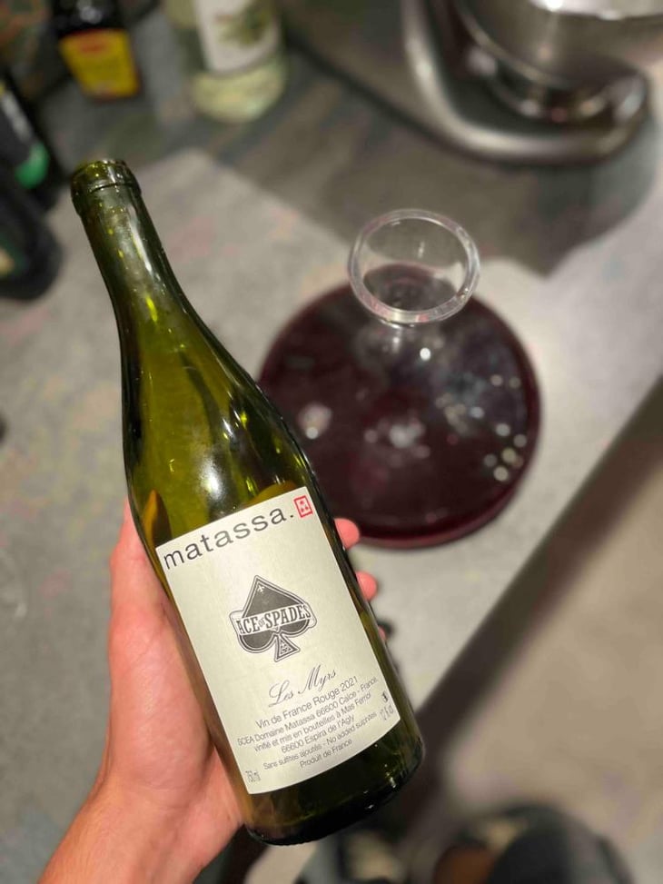 Ace Of Spades Les Myrs - Domaine Matassa - Tom Lubbe -2019