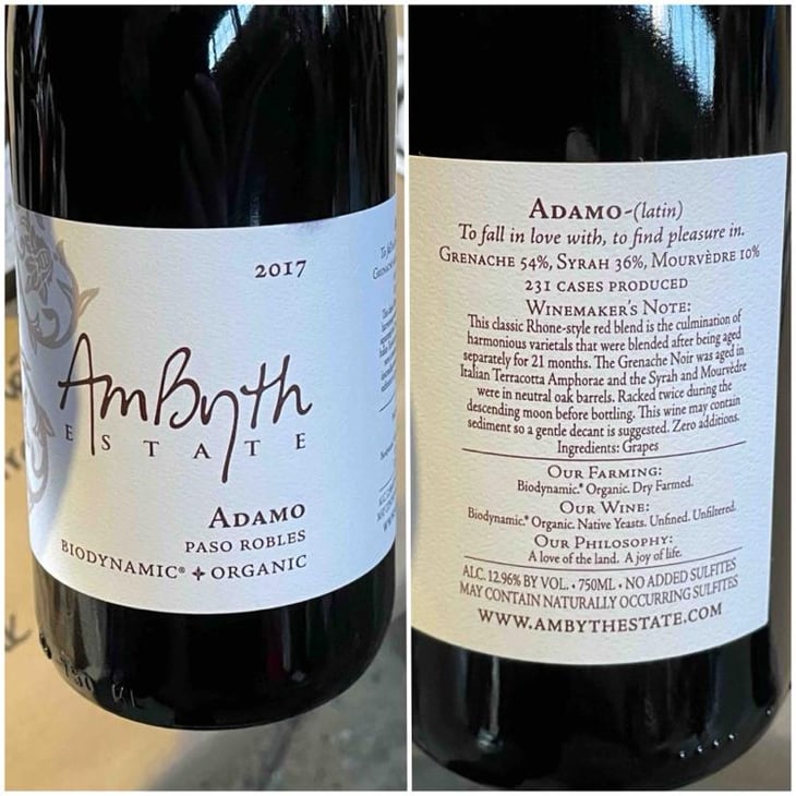 Adamo - Ambyth Estate - Phillip Hart -2017