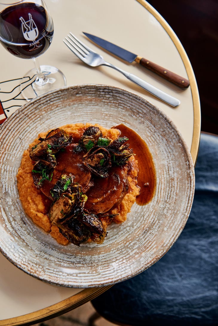 Agneau - Polenta - Choux De Bruxelles - Jeanne - 615142