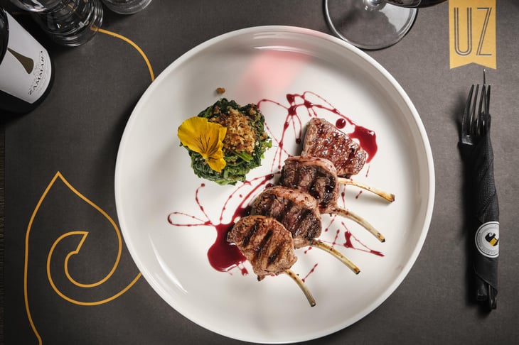 Agnello E Verdure Selvatiche - Uzeta Bistro Siciliano - 767707