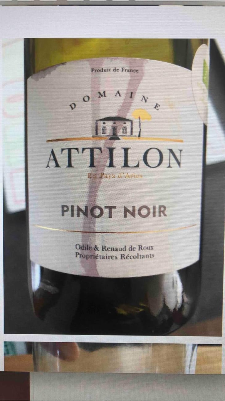 Ailleurs - Domaine Attilon - Odile & Renaud De Roux 