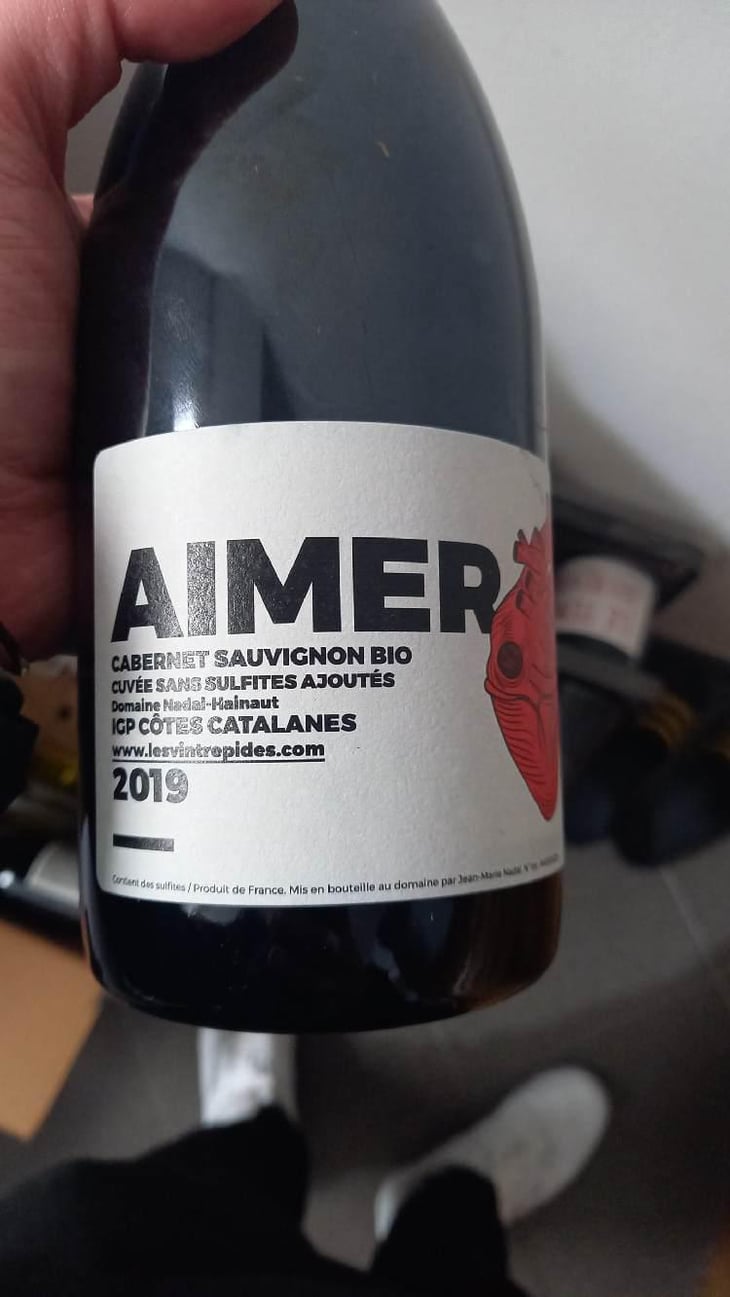 Aimer sans souffrir - Domaine Nadal-Hainaut - Jean-Marie Nadal -2019