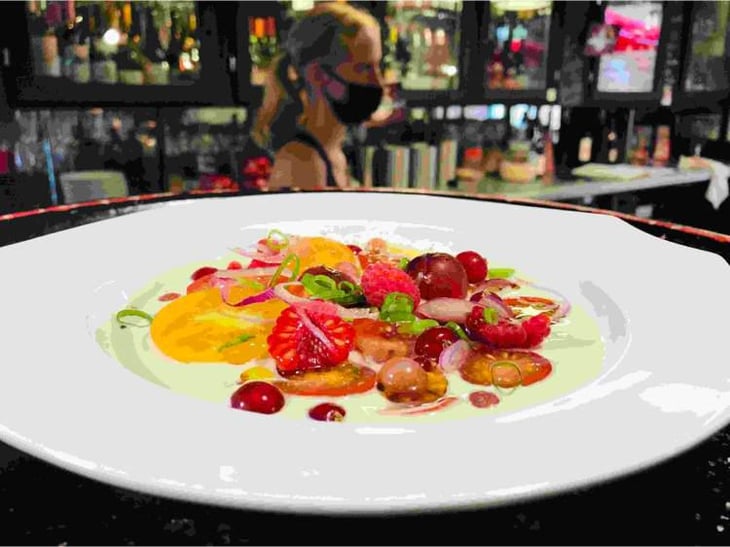 Ajo Blanco, Tomates Cerises, Groseillles, Framboises - La Cuisine-Comptoir - 361888