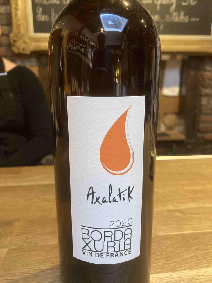 Axalatik - Domaine Bordaxuria - Elori Recca & Brice Robelet 