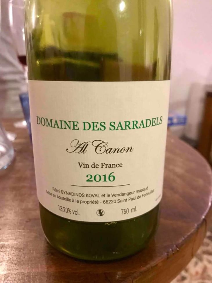 Al Canon - Domaine des Sarradels - Rémi Synadinos Koval 
