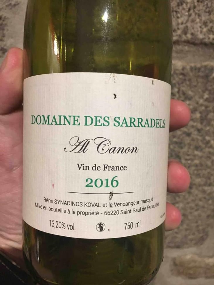 Al Canon - Domaine des Sarradels - Rémi Synadinos Koval 