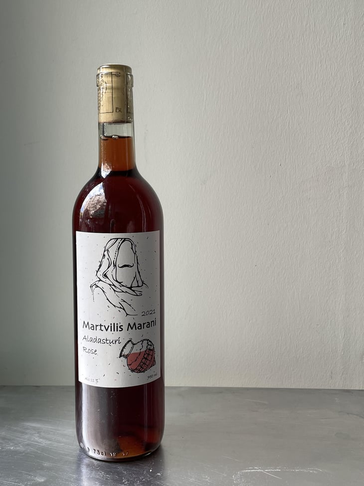 Aladasturi Rosé - Martvilis Marani - Zaza Gagua 