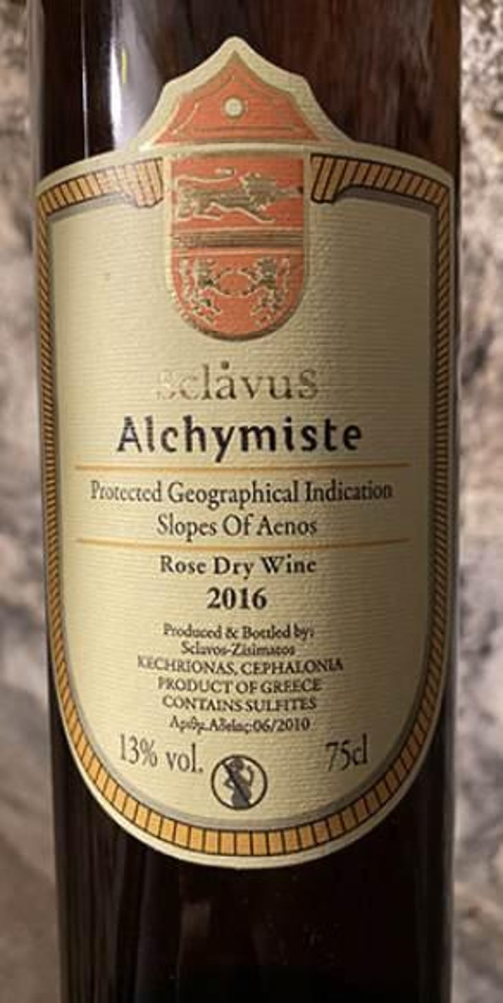 Alchymiste Rose - Sclavos Wines - Evriviades "Vladis" Sclavos 