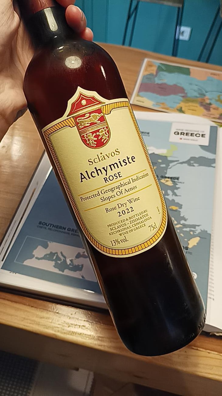 Alchymiste Rose - Sclavos Wines - Evriviades "Vladis" Sclavos 