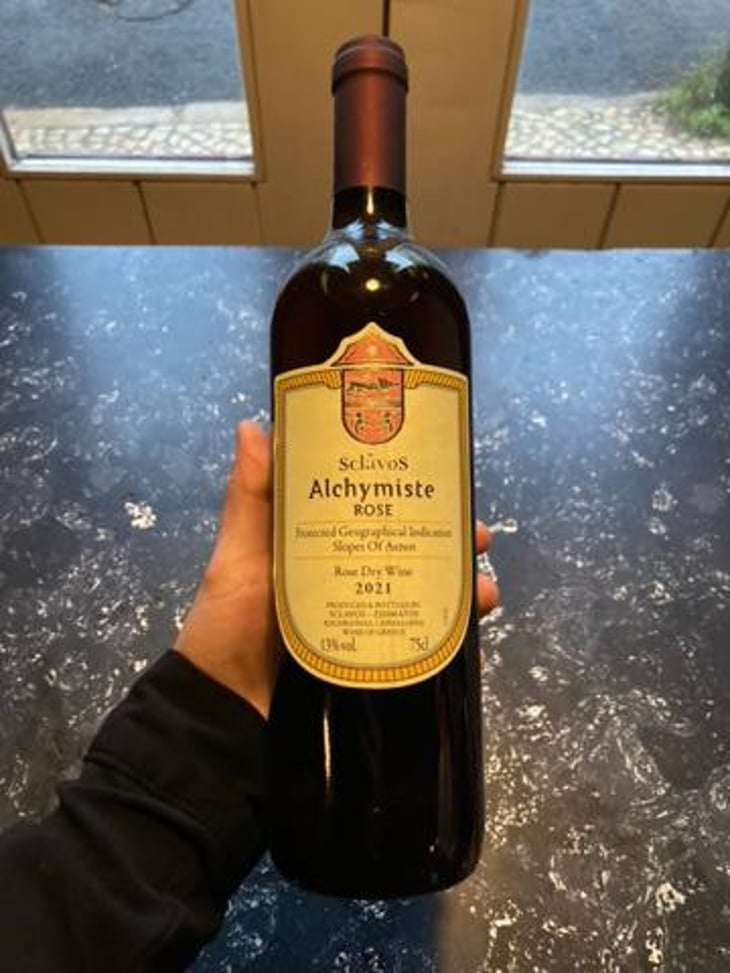 Alchymiste Rose - Sclavos Wines - Evriviades "Vladis" Sclavos 