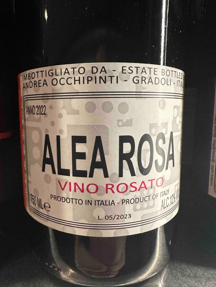 Alea Rosa - Azienda Agricola Andrea Occhipinti - Andrea Occhipinti 